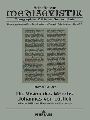 cover image of Die Vision des Moenchs Johannes von Luettich